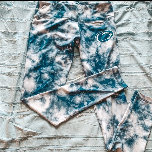 Pants - Penn State Tie-Dye Leggings